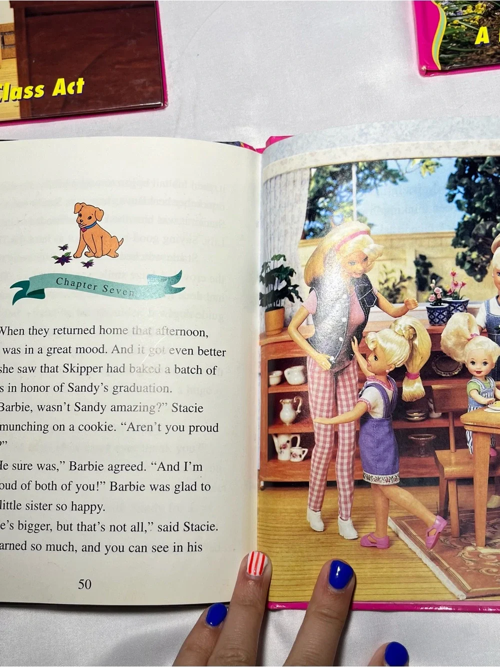Barbie & Friends Grolier Book Club Hardcover Lot of 4 Vintage 1990s Kids Books